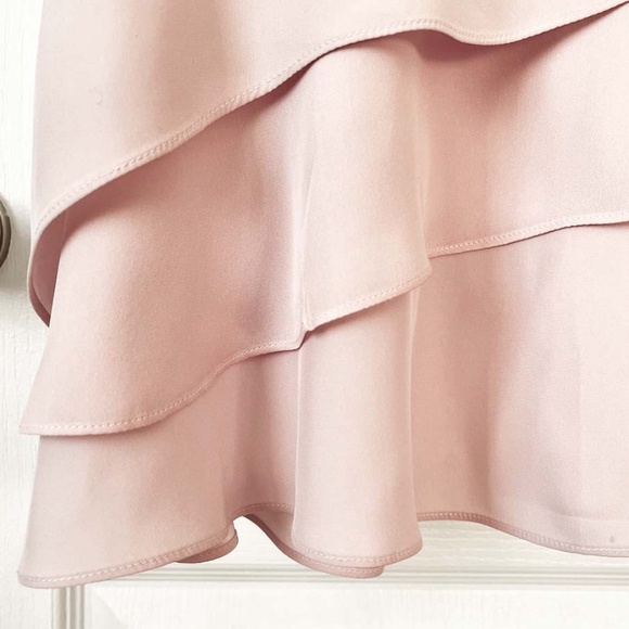 PARKER EVE COMBO Blush Pink Tank Mini Dress NWOT - Picture 5 of 14